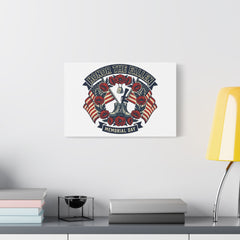 Honor the Fallen Memorial Day Canvas | USA 250, 1776–2026, vintage distressed