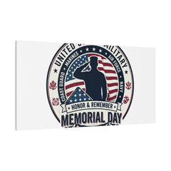 Memorial Day USA 250 Vintage Distressed Canvas | 1776–2026 Patriotic Americana