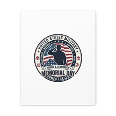 Memorial Day USA 250 Vintage Distressed Canvas | 1776–2026 Patriotic Americana