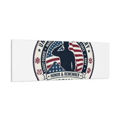Memorial Day USA 250 Vintage Distressed Canvas | 1776–2026 Patriotic Americana