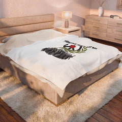 Practice Peace Not War Velveteen Blanket | anti-war, solidarity