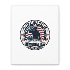 Memorial Day USA 250 Vintage Distressed Canvas | 1776–2026 Patriotic Americana
