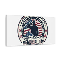 Memorial Day USA 250 Vintage Distressed Canvas | 1776–2026 Patriotic Americana