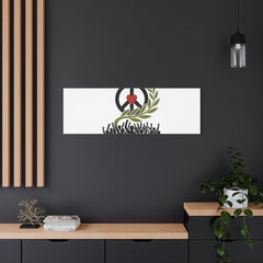 Practice Peace Not War Canvas | Anti-War, Peace Protest Art