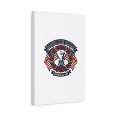 Honor the Fallen Memorial Day Canvas | USA 250, 1776–2026, vintage distressed