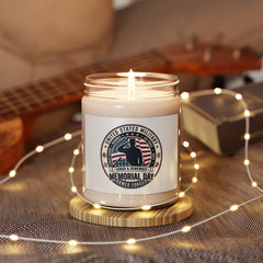USA 250 Memorial Day Candle | 1776–2026 Vintage Distressed Patriotic Soy Candle