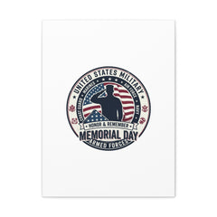 Memorial Day USA 250 Vintage Distressed Canvas | 1776–2026 Patriotic Americana