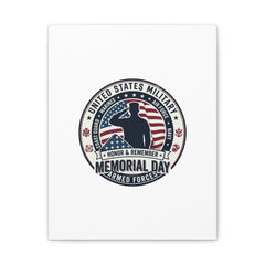 Memorial Day USA 250 Vintage Distressed Canvas | 1776–2026 Patriotic Americana