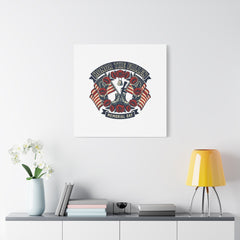 Honor the Fallen Memorial Day Canvas | USA 250, 1776–2026, vintage distressed