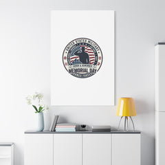 Memorial Day USA 250 Vintage Distressed Canvas | 1776–2026 Patriotic Americana