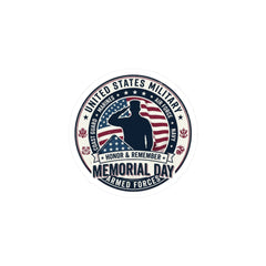 USA 250 Memorial Day Sticker | 1776–2026, vintage distressed patriotic decal