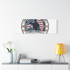 Memorial Day USA 250 Vintage Distressed Canvas | 1776–2026 Patriotic Americana