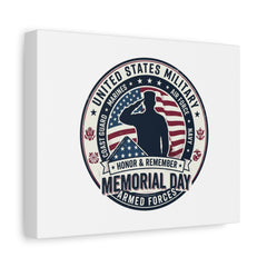 Memorial Day USA 250 Vintage Distressed Canvas | 1776–2026 Patriotic Americana