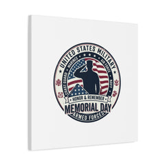 Memorial Day USA 250 Vintage Distressed Canvas | 1776–2026 Patriotic Americana