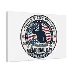 Memorial Day USA 250 Vintage Distressed Canvas | 1776–2026 Patriotic Americana