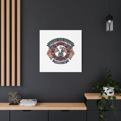 Honor the Fallen Memorial Day Canvas | USA 250, 1776–2026, vintage distressed