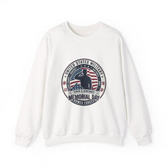 USA 250 Memorial Day Crewneck Sweatshirt | 1776–2026 Vintage Distressed Patriotic