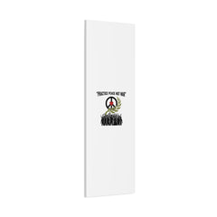 Practice Peace Not War Canvas | Anti-War, Peace Protest Art