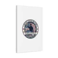 Memorial Day USA 250 Vintage Distressed Canvas | 1776–2026 Patriotic Americana