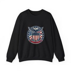 USA 250 Vintage Distressed Eagle Shield Sweatshirt | 1776–2026 Memorial Day, Patriotic Red White Blue