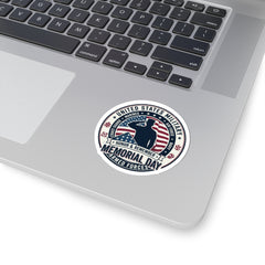 USA 250 Memorial Day Sticker | 1776–2026, vintage distressed patriotic decal