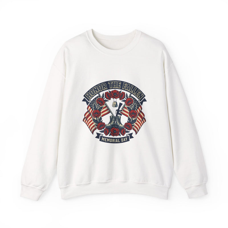 Honor the Fallen Memorial Day Sweatshirt | USA 250, 1776–2026, vintage distressed