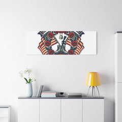 Honor the Fallen Memorial Day Canvas | USA 250, 1776–2026, vintage distressed
