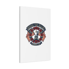 Honor the Fallen Memorial Day Canvas | USA 250, 1776–2026, vintage distressed