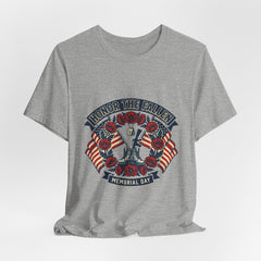 Honor the Fallen Memorial Day Tee | USA 250, 1776–2026 Vintage Distressed Americana