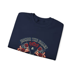 Honor the Fallen Memorial Day Sweatshirt | USA 250, 1776–2026, vintage distressed
