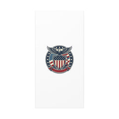 USA 250 Vintage Distressed Eagle Shield Canvas, Memorial Day Americana 1776–2026