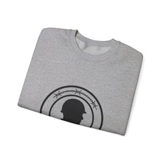 You Are Not Forgotten silhouette Crewneck Sweatshirt | USA 250, 1776–2026 patriotic vintage distressed