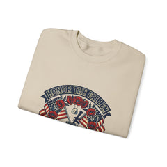 Honor the Fallen Memorial Day Sweatshirt | USA 250, 1776–2026, vintage distressed