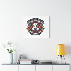 Honor the Fallen Memorial Day Canvas | USA 250, 1776–2026, vintage distressed