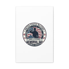 Memorial Day USA 250 Vintage Distressed Canvas | 1776–2026 Patriotic Americana
