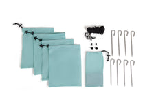 Pop 'N Go Canopy in blue providing shade for outdoor activities and UV protection.
