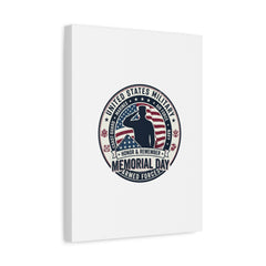 Memorial Day USA 250 Vintage Distressed Canvas | 1776–2026 Patriotic Americana