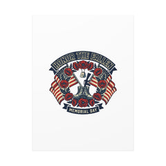Honor the Fallen Memorial Day Canvas | USA 250, 1776–2026, vintage distressed