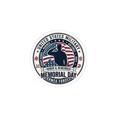 USA 250 Memorial Day Sticker | 1776–2026, vintage distressed patriotic decal