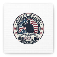 Memorial Day USA 250 Vintage Distressed Canvas | 1776–2026 Patriotic Americana