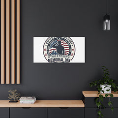 Memorial Day USA 250 Vintage Distressed Canvas | 1776–2026 Patriotic Americana