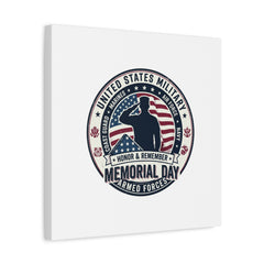 Memorial Day USA 250 Vintage Distressed Canvas | 1776–2026 Patriotic Americana