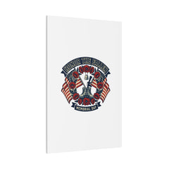 Honor the Fallen Memorial Day Canvas | USA 250, 1776–2026, vintage distressed