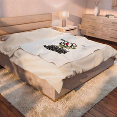 Practice Peace Not War Velveteen Blanket | anti-war, solidarity