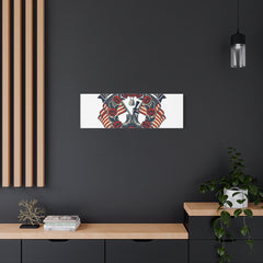 Honor the Fallen Memorial Day Canvas | USA 250, 1776–2026, vintage distressed