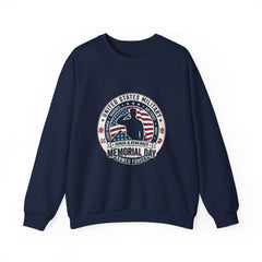 USA 250 Memorial Day Crewneck Sweatshirt | 1776–2026 Vintage Distressed Patriotic