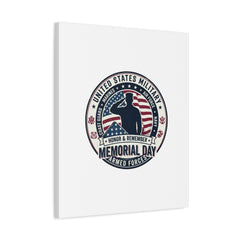 Memorial Day USA 250 Vintage Distressed Canvas | 1776–2026 Patriotic Americana