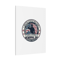 Memorial Day USA 250 Vintage Distressed Canvas | 1776–2026 Patriotic Americana