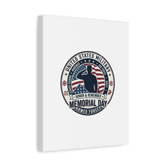 Memorial Day USA 250 Vintage Distressed Canvas | 1776–2026 Patriotic Americana