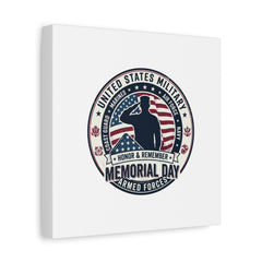 Memorial Day USA 250 Vintage Distressed Canvas | 1776–2026 Patriotic Americana